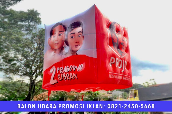 Harga Balon Udara Promosi Sebagai Media Iklan Nan Efektif