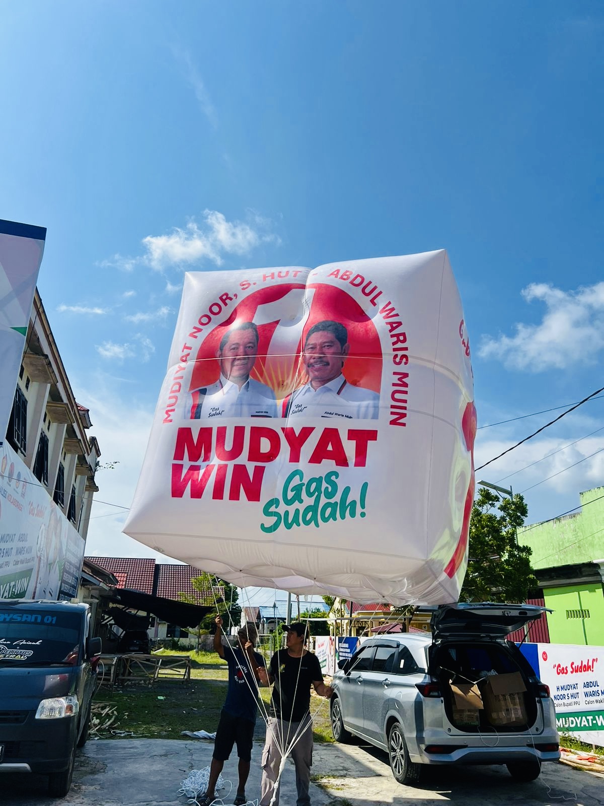 Jual Balon Udara Kampanye Jakarta termurah