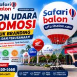Balon Udara Promosi untuk Branding Usaha dan Perusahaan dari Safari Balon dengan custom logo dan kualitas premium