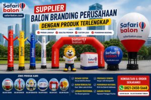 Produk Balon Branding Perusahaan Terlengkap untuk Event dan Promosi