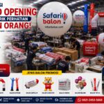 Ide Promosi Grand Opening yang Menarik Perhatian Ribuan Orang Safari Balon